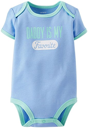 Bodysuit Carter's bleu 3 mois col extensible pour un change rapide sans pleurs