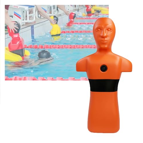 Modelo de entrenamiento de piscina salvavidas con drenaje rápido para simulacros de incendio y prevención de ahogamientos, herramienta esencial de educación de seguridad para salvavidas e instructores