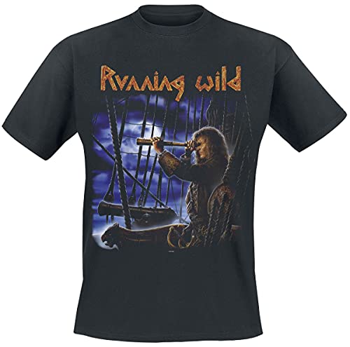 Running Wild Unisex Adult Privateer T-Shirt (M) (Black)
