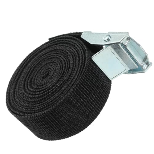 Correa de amarre de 5m con tensor de carraca y hebilla de metal para equipaje