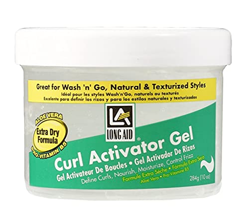 LONG AID Activator for Extra Dry Hair Gel, 10.5 Oz