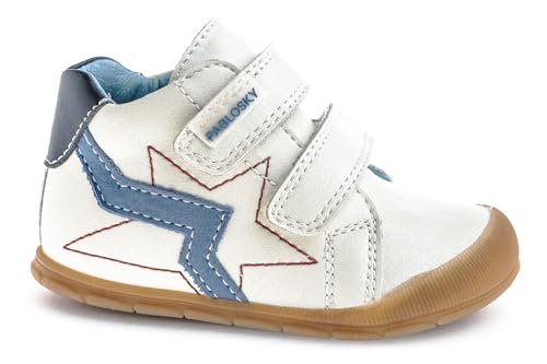 Pablosky Ziggy 059630, Botas de Moda, Blanco, 22 EU Ancho