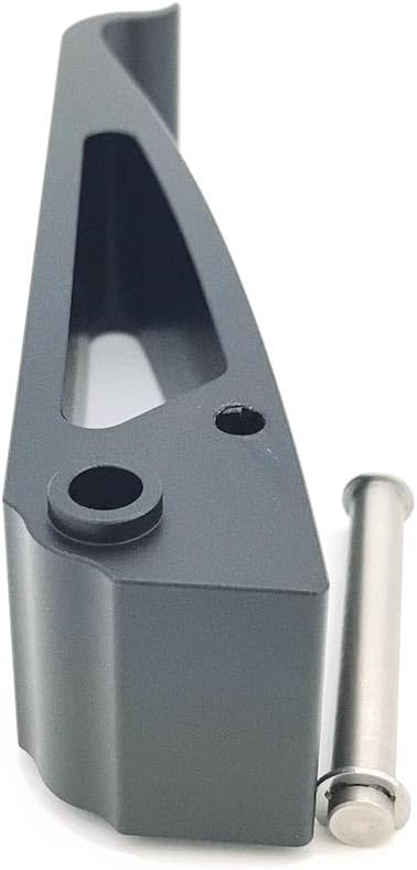 Replacement Step Rung & Pivot Pin Kit for Garelick EEZ-in Boarding, Swim & Dive Ladders – Black Anodized Aluminum Rung with 304 Stainless Steel Pivot Pin