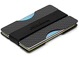 Fathers Day Gifts Wallets for Men Carbon Fiber Slim Credit Card Wallet, RFID Blocking Wallet, Money Clip Band Gifts for Him (Updated Model)
