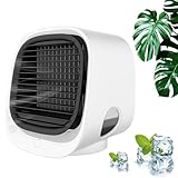 mini climatiseur portatif amazon 【Pulvérisation à deux vitesses, rafraîchissement de l'air】La climatiseur portable fonction de pulvérisation à deux vitesses libère efficacement de l'humidité, régule l'humidité de l'air et purifie l'environnement. Elle offre une respiration propre et fraîche, protégeant la qualité de l'air intérieur et votre santé.