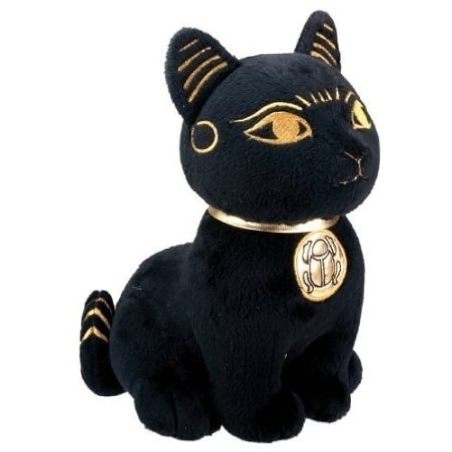 Amazon.co.jp: 大英博物館 エジプト バステト 神 猫 ぬいぐるみ