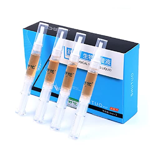 4 Pcs Nail Repair Treatment for Toenail and Fingernail,Toenail Nail Treatment,Nail Repair Pen Renew Damaged Discolored Foot & Toenails