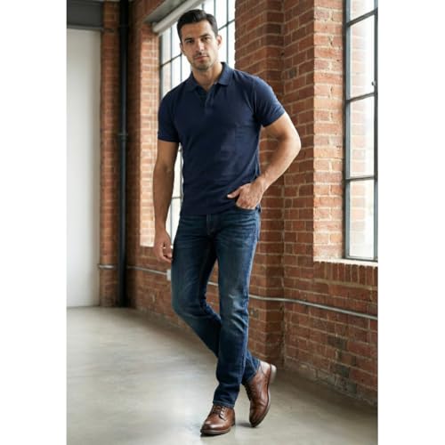 Image of SIDE UP Polo T Shirt for Man with Pocket, Polo T Shirts for Men, Summer Shirt with Collar, Half Sleeve, Cotton Blend, Light Weight, Comfotable Fit (Pack of 1) M to 3XL