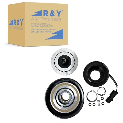 RYC Automotive Air Conditioning Compressor Clutch AEG377-01-CL | Fits 2009-2018 Dodge/Ram 1500/2500/3500…