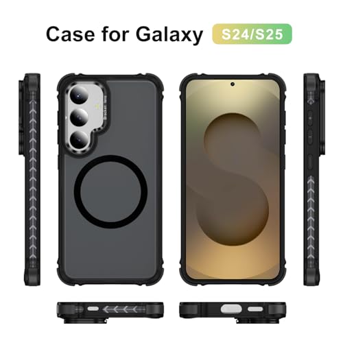 Coque de protection Samsung S24 antichoc premium bague noire - 2