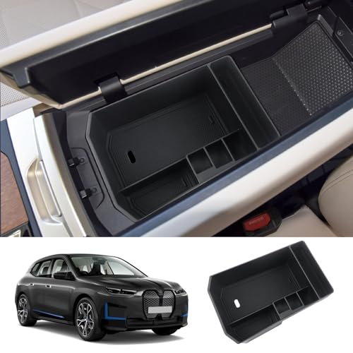LUWU for 2025 2026 BMW iX Center Console Organizer 2022-2026