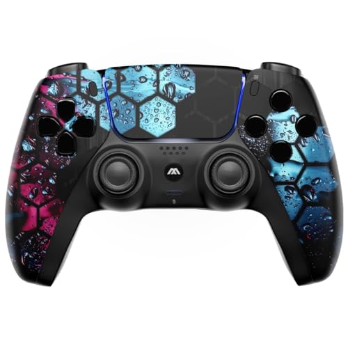 MODDEDZONE Original Custom UN-Modded Wireless Controller for Playstation 5 Controller/Compatible with PS5 Controller Comb
