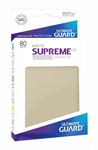 Preisvergleich Produktbild Ultimate Guard UGD010566 Supreme UX Sleeves, Standardgröße, matt Sand