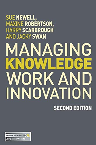 Managing Knowledge Work and Innovation view 2