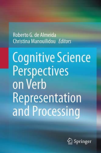 Buy Cognitive Science Perspectives on Verb Representation and Processing — BookShops.in