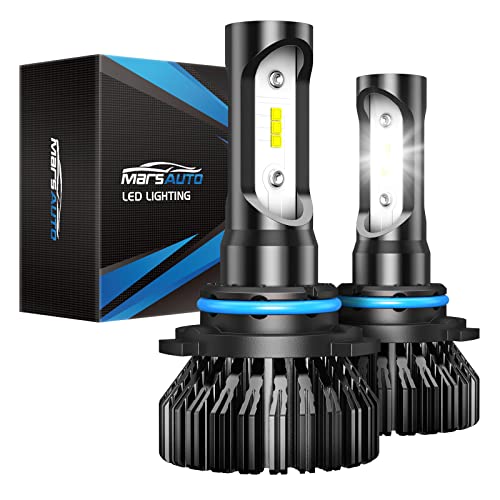 Image of Marsauto 9005 800% Super brighter 9005 Bulbs, 9005 fog Light, 30000 hours lifespan, Light 6000k with White Light 80000LM M1 Series, Pack of 2