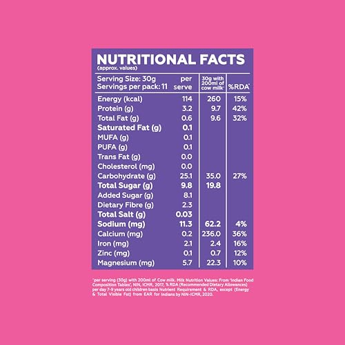 Image of Yogabar Multigrain Chocos Cereal for Breakfast, Zero Maida, Delicious Chocolate Chocos for Kids & Adults, Protein Food, 0 Added Preservatives, Contains Jowar, Bajra, Ragi, Quinoa & Oats, 345g