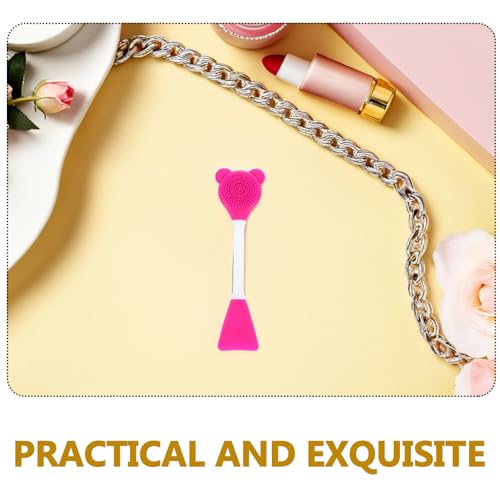 Brosse exfoliante en silicone double extrémité pour application masque - 5