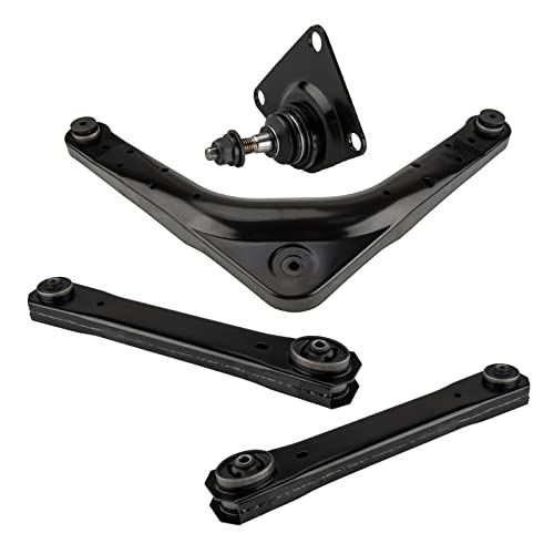 Philtop Rear Upper Lower Control Arms Replacement For Grand Cherokee 1999-2004 52088355Ab 52088422Ab 522-476 K641869 K7450, Suspension Kit #TOP4