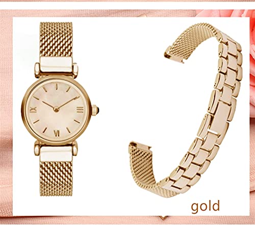 watch strap, stainless steel strap solid metal 10mm suitable for small girl2