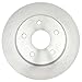 ACDelco Silver Front Brake Rotor 18A1324A | GM 19261754 Brake Rotors for Select Chrysler Aspen, Dodge Durango, Dodge Ram 1500 Classic and more