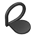 Cell phone Ring Holder, Iphone finger Grip/Stand/Kickstand/Car Mount,360°Rotation and 180°Flip ,[Washable][Removable] for iPhone Ipad Samsung Galaxy Huawei(Black)