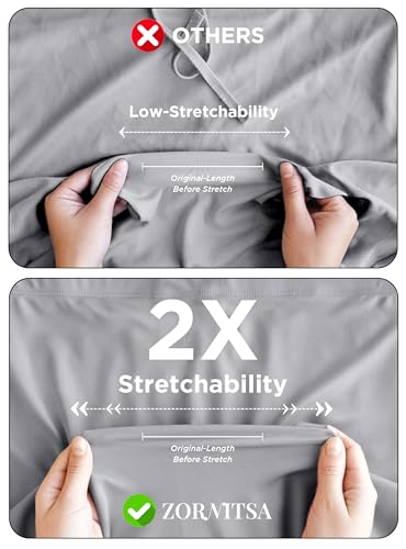 Image of ZORNITSA Cotton Lycra Saree Shapewear Petticoat for Women, Stretchable Saree Shaper Petticoat Inskirt, Shape wear Dress for Saree, Skirts