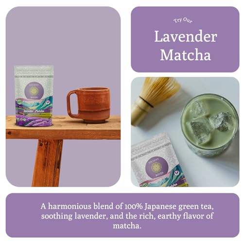 Té verde sabor lavanda en polvo 10.5 onzas miniatura 2