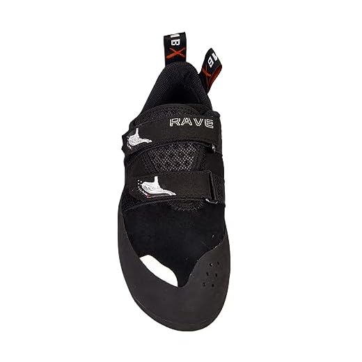 Climb X Rave Strap Kletterschuh 2019, Schwarz (Phantom Black), 37.5 EU