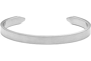MVMT Men's Minimal Cuff Stainless Steel Bracelet: Refined Style for Modern Wrists