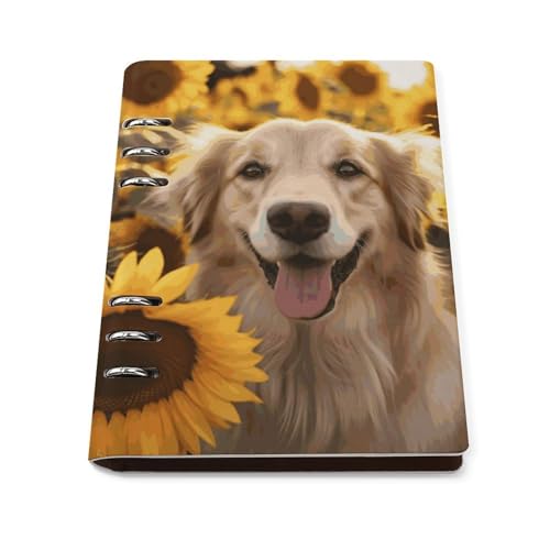 Cuaderno de hojas sueltas A5 para escribir diarios y organizar tu rutina diaria