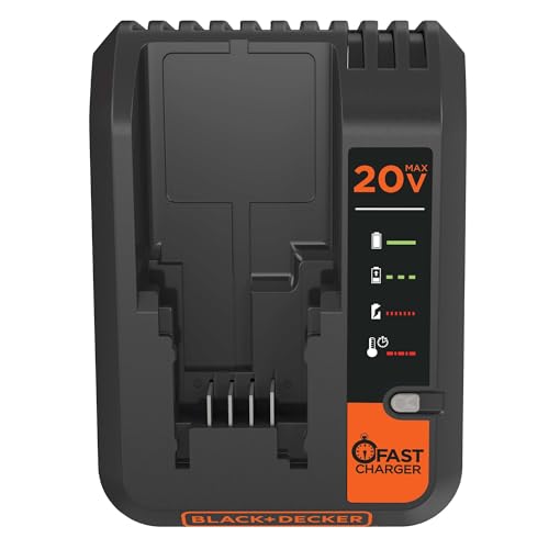 BLACK+DECKER 20V MAX Lithium Battery Charger, 2 Amp (BDCAC202B) - image 4