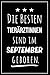 Die besten Tierärztinnen sind im September geboren: Notizbuch A5 I Dotted I 160 Seiten I Tolles Geschenk für Kollegen, Familie & Freunde