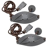 Ewudjou 2Pcs Shepherd Sling and Rock Sling, Traditional Outdoor Throwing Tool for Dog Exercise and...