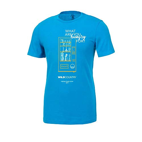 T-shirt Wild Country Flow 2020 homme manches courtes bleu M