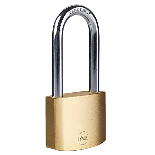 Image of Yale Y110B /50 /166 /1 /B Brass Padlock 50 mm LS Piece 1 Box, 50mm