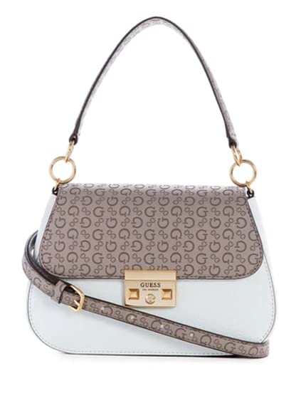 GenericGuess Factory - Giana Color-Block Logo Fold-Over Crossbody