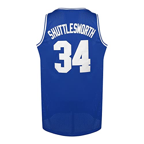 MESOSPERO 90s Hip Hop Jesus Shuttlesworth 34 Lincoln High Jersey
