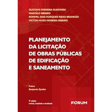 Capa do livro Planejamento da Licitação de Obras Públicas de Edificação e Saneamento