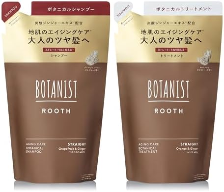 （16:30時点） 新モデル BOTANIST ボタニスト ROOTH ルース エイジングケア シャンプー トリートメント セット 詰め替え ストレート