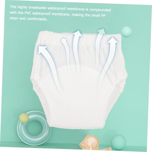 Culottes d'apprentissage absorbantes et élastiques en coton bébé 5 pièces - 4