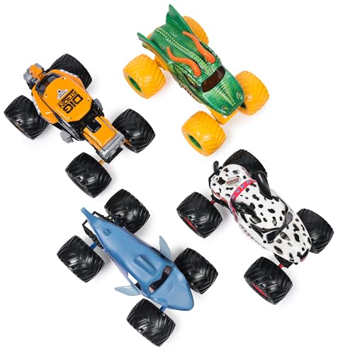 Monster Jam, Dalmatian 1-24 Scale Monster Truck, Collector Die-Cast Vehicle