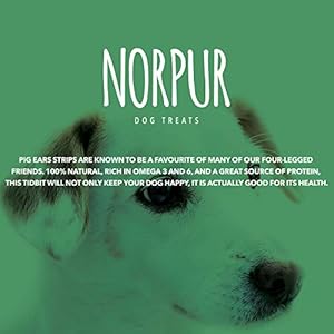 Natural Pig Ear Strips for Dogs, 5 lb. Box, Oven Baked Pork Training Treats for Small to Medium Breeds, Soft and Fully Digestible, Supports Joint, Dental, and Coat Health, Made in Canada