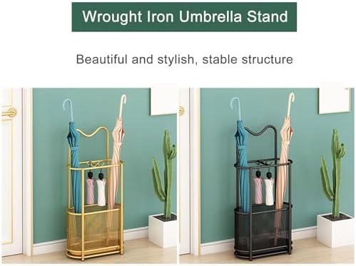 Metal Umbrella Stand Large Capacity Indoor for Home or Office Modern Design Stylish Storage Solution for Entryway or Commercial Spaces