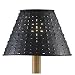 Metal Dot Dash Black 14" Shade
