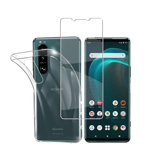 �Ή� Xperia 5 III SO-53B/SOG05 �t�B���� + Xperia 5 III �P�[�X�y���{���f�ވ��Ɏq���zSO-53B/SOG05 �t���ی�t�B���� �̗p���{���f�ވ��Ɏq�� �����ߗ� ���^ �d�x9H ��U�h�~����+xperia 5 II