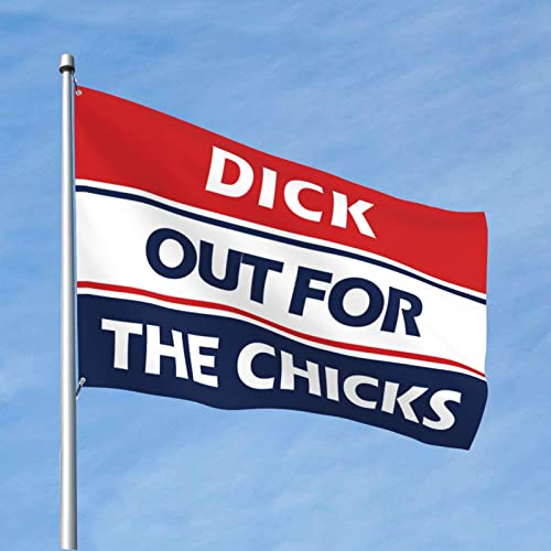 Dicks Out For The Poussins Flag deco chambre et outdoor decor geant 152x244cm