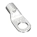 Panduit S2/0-38R-X Tubular Ring Terminal, Non-Insulated, 2/0 AWG Wire Range, 3/8" Stud Hole Size, 0.85" Tongue Width, 0.66" Wire Insert Length, 0.13" Tongue Thickness, 1.90" Overall Length (Pack of 10)