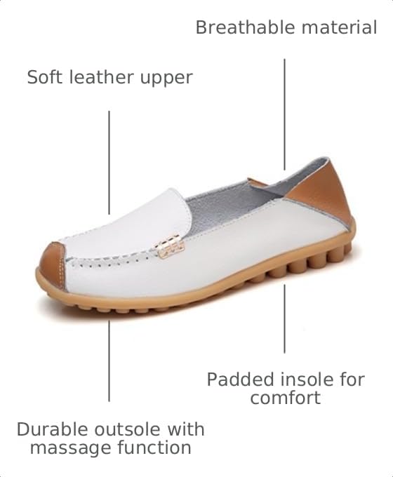 Image of VenusCelia Women's Walking on Clouds Flat Loafer