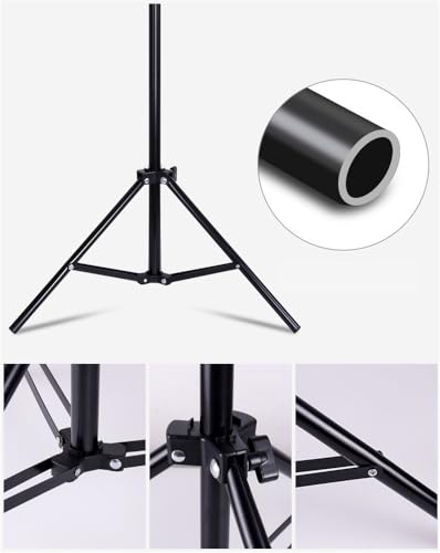 Soporte para proyector, trípode extensible de 110 cm a 160 cm, con cabeza de bola para laptop y cámara DSLR, uso en exteriores y cine en casa miniatura 3